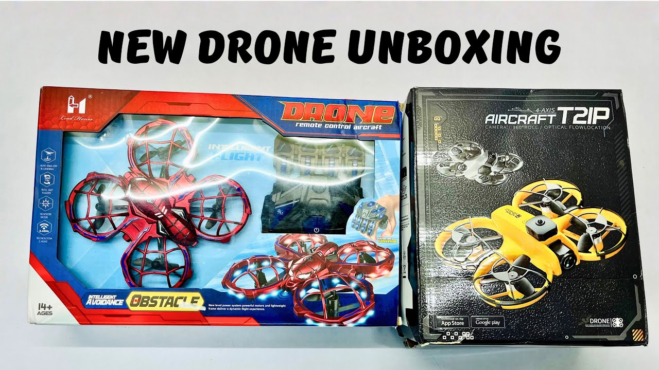 Spider Man Drone + Screen Wala Drone 😍 | Full Unboxing & Review