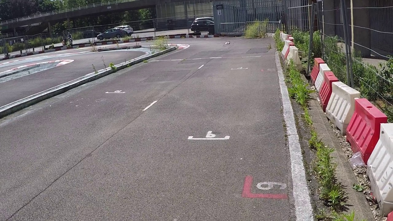 Xray nt1 nitro rc car at Crystal palace 2018 practice