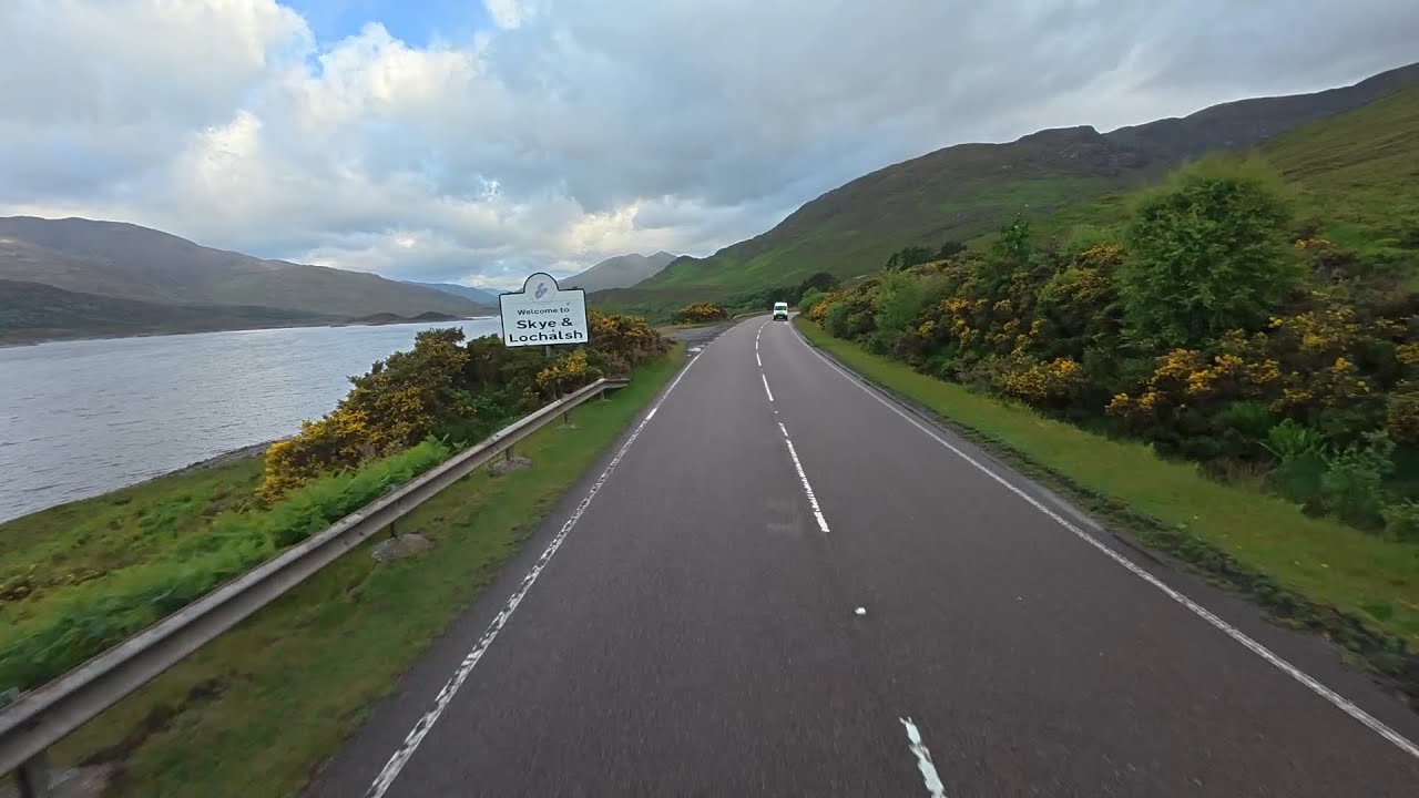 SATURDAY ROAD TRIP - FORT WILLIAM - NORTH ISLE OF SKYE, TRUCK DASH CAM, DRIVING, HIGHLANDS, SCOTLAND