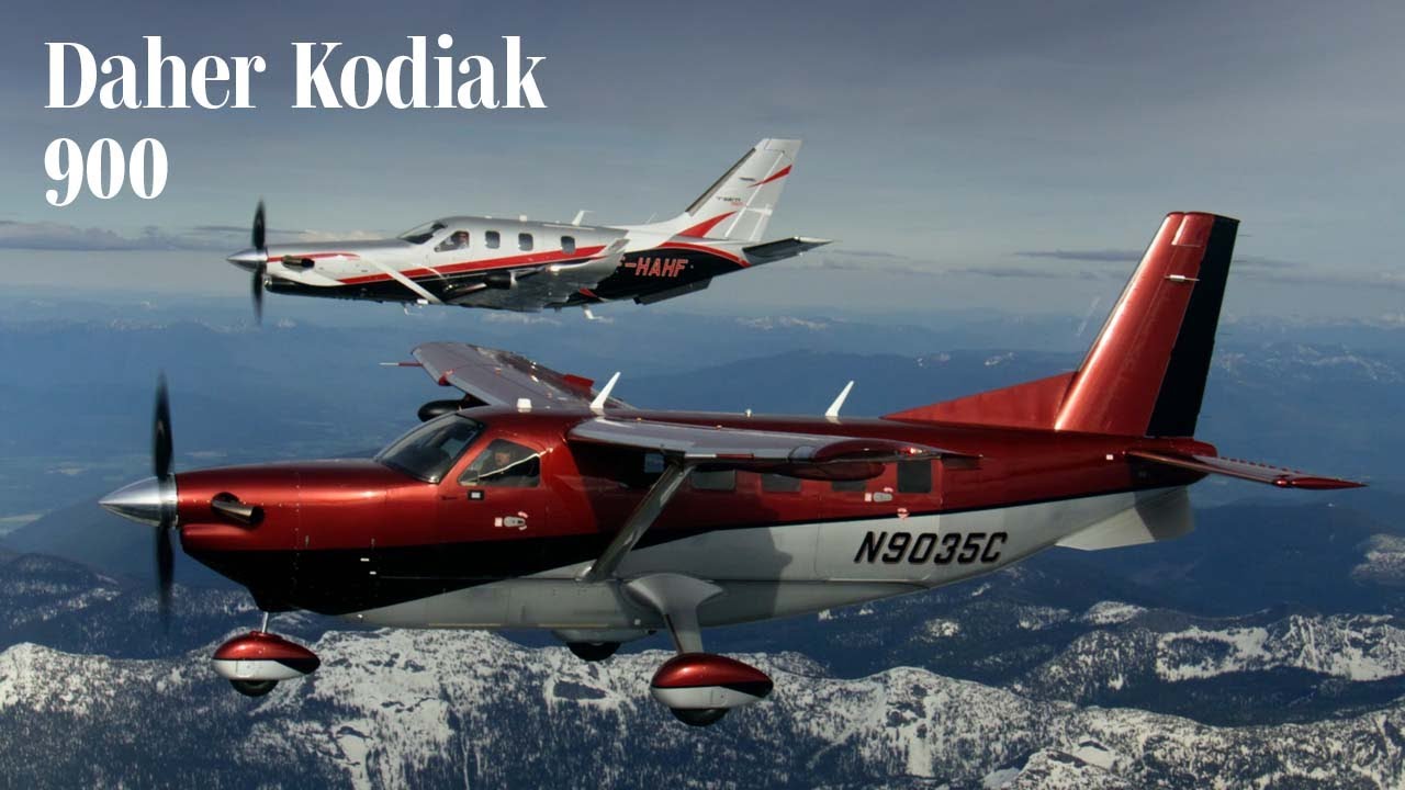 Полет на турбовинтовом самолете Daher Kodiak 900 – AIN
