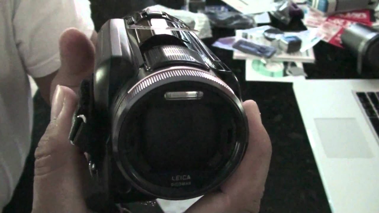 Panasonic HDC HS900 unboxing