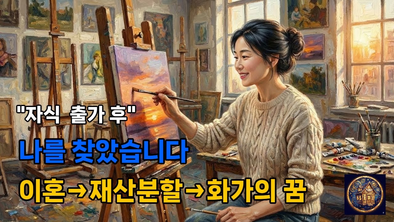 62세, 37년 침묵 끝에 이혼 결심한 엄마 | 재산분할 8억 받고 화가 된 이야기 | 황혼의 독립