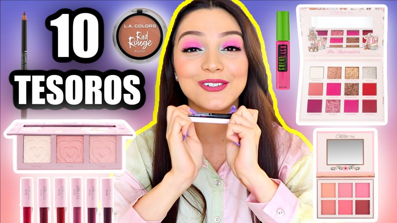 10 TESOROS ECONOMICOS DE MAQUILLAJE QUE DEBES PROBAR