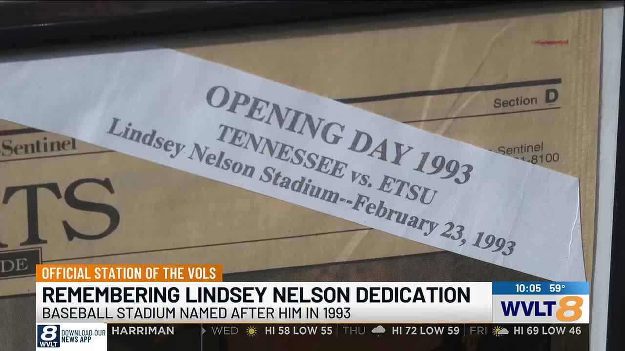East Tennessee family recalls Lindsey Nelson dedication in 1993