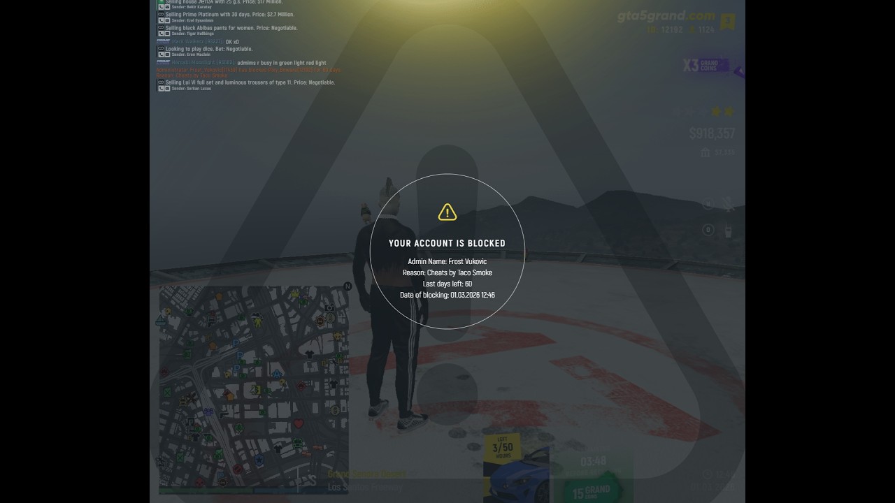 Cheater with cheats