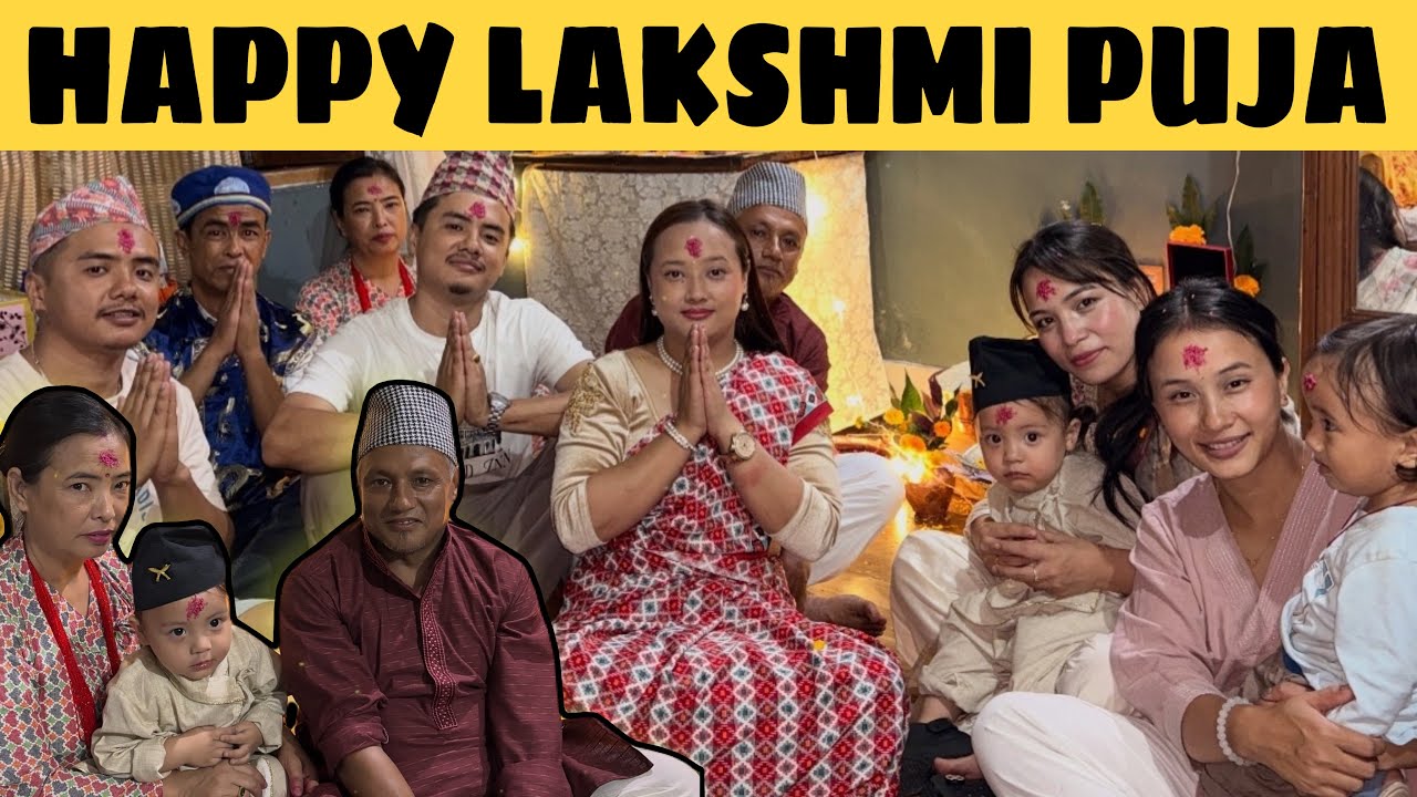 Happy Lakshmi Puja 🙏 Diwali vlog 🥰 #diwali ft. @luvdavlogs @daywithkush  