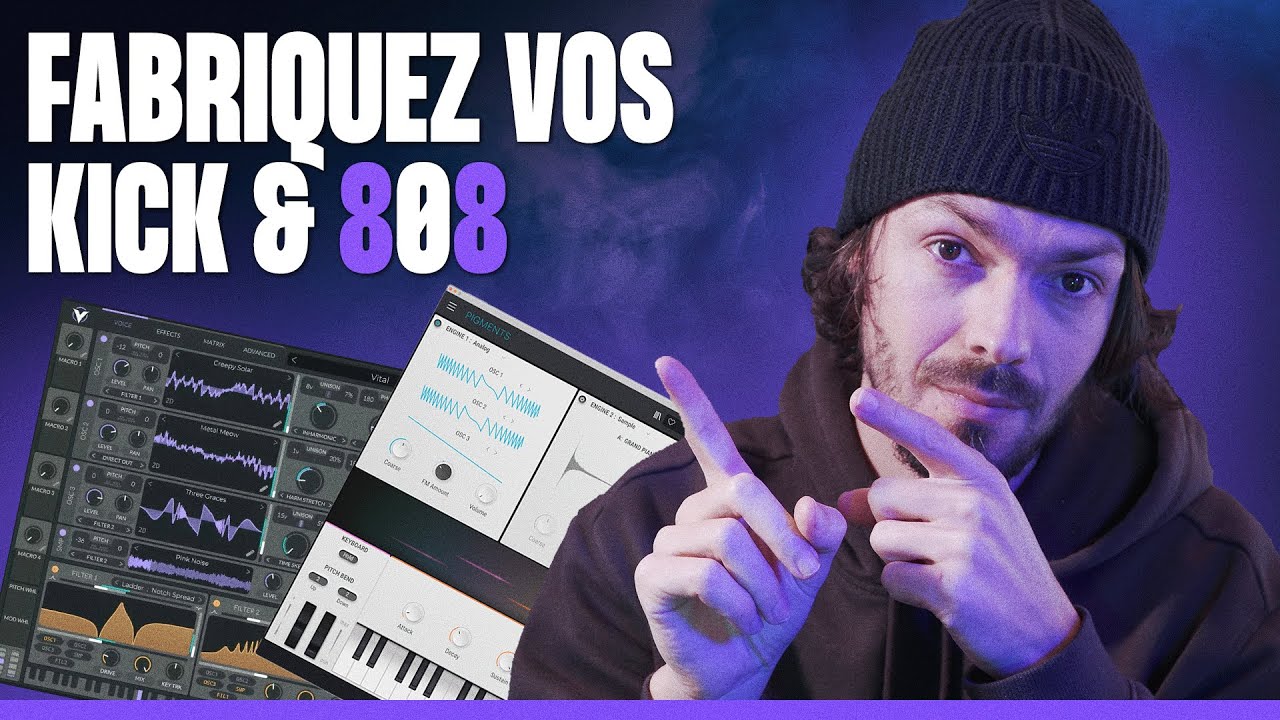 Sound design : Faire vos kick et 808 avec n'importe quel synthé