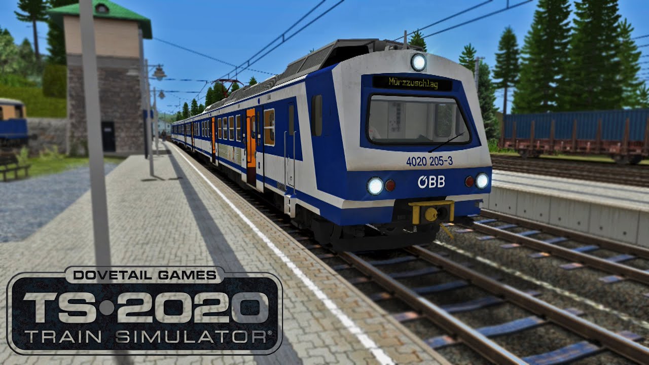R7513 Semmering nach Mürzzuschlag (ÖBB 4020) | Train Simulator 2020 | virtuelle Führerstandsmitfahrt