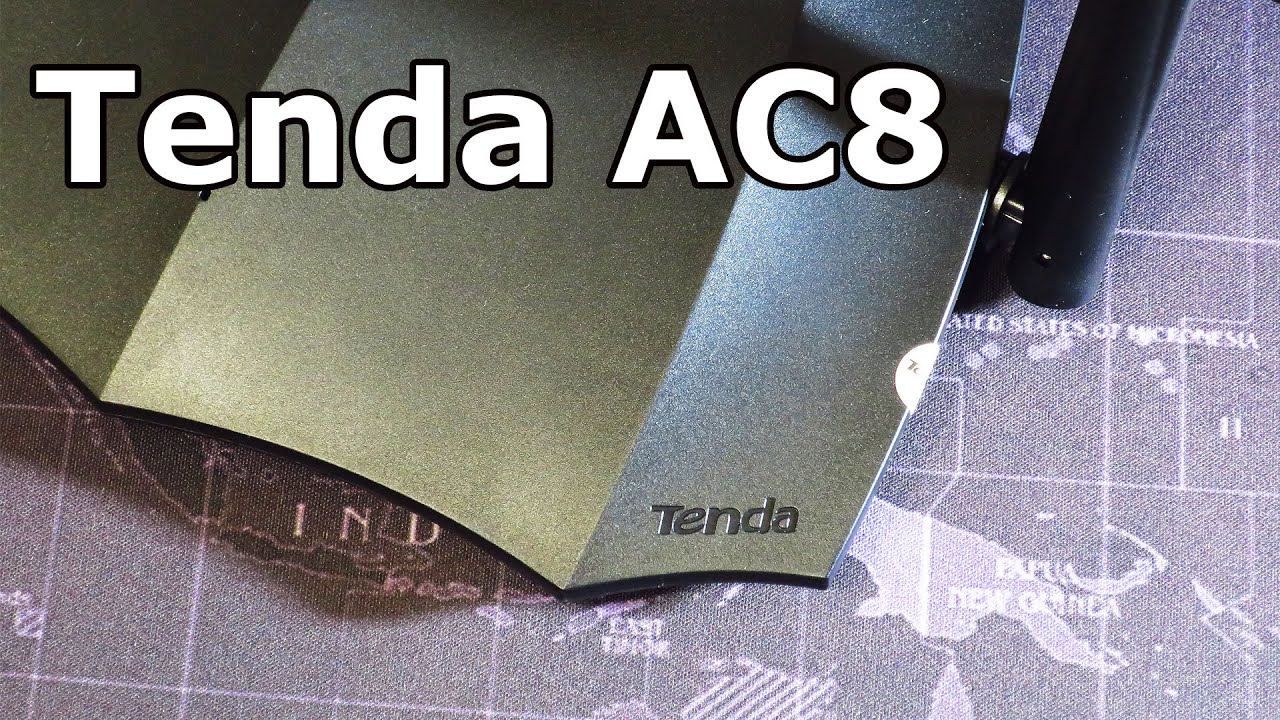 Обзор Роутера Tenda AC8 + Замеры производительности Проводной и Wi-Fi сети