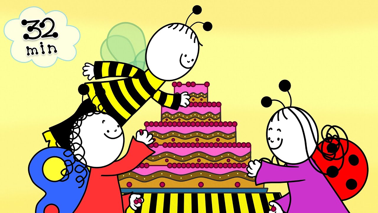 Bobi in Pika kompilacija - TORTE ▶ 7 celotne epizode | 33 minut