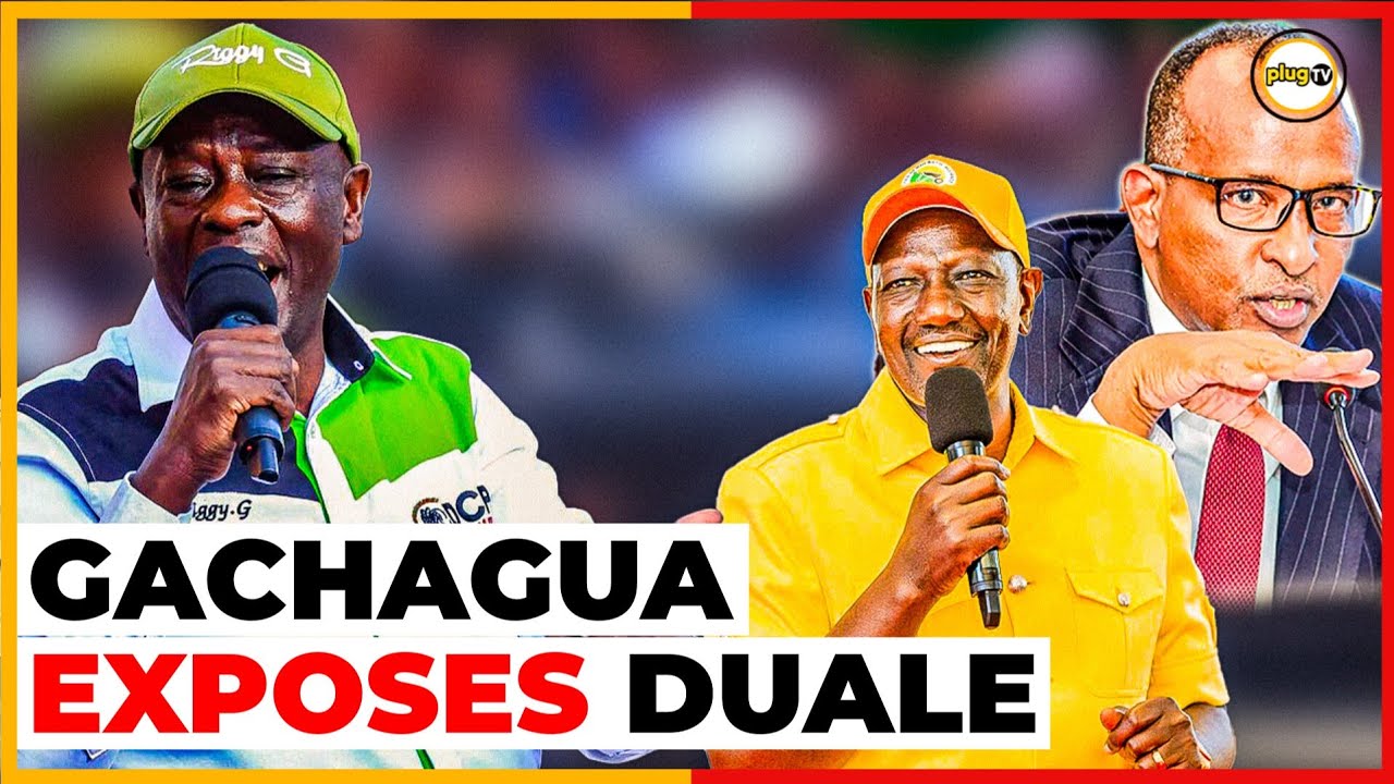 Gachagua DESTROYS Aden Duale LIVE:He Wants Mt Kenya People Poor So He Can SELL Them to Ruto