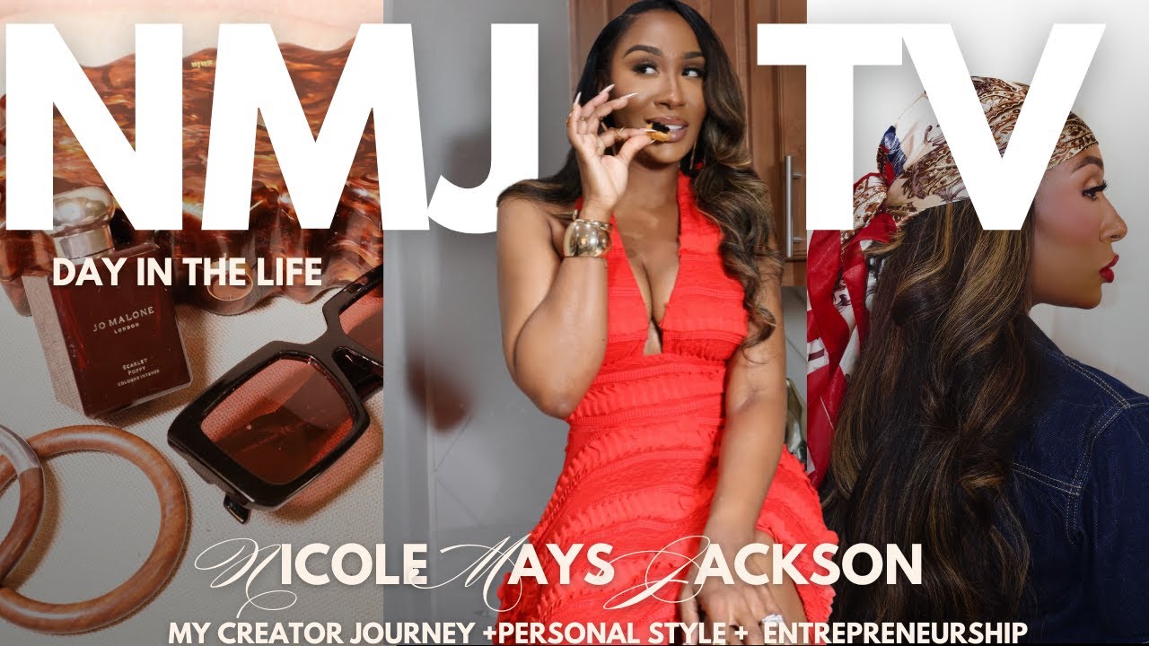 Spend the Week with me| BTS creating 30 days of content | NMJ TV Style & Beauty
