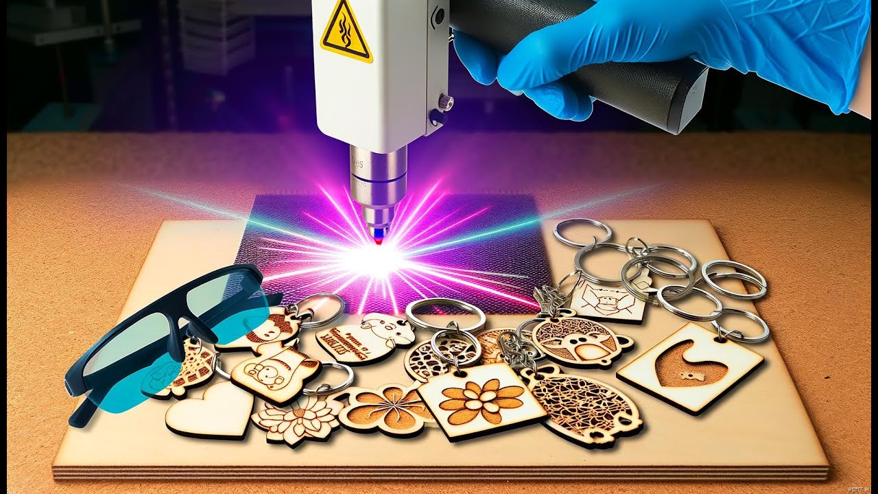 Dicas Essenciais para Produzir Chaveiros em MDF com Laser do Jeito Certo!