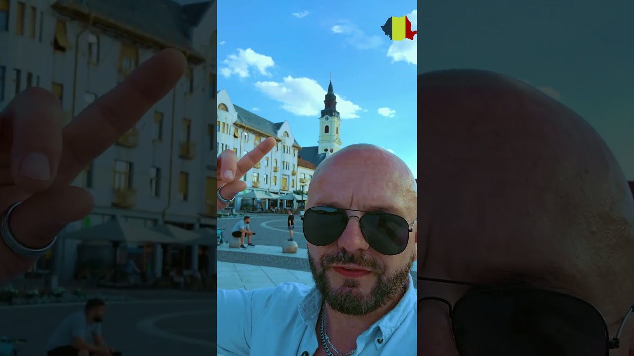 Oradea to jedno z najpiękniejszych miast Rumunii  - Idealne miejsce na city break! 🏛☕️#shorts