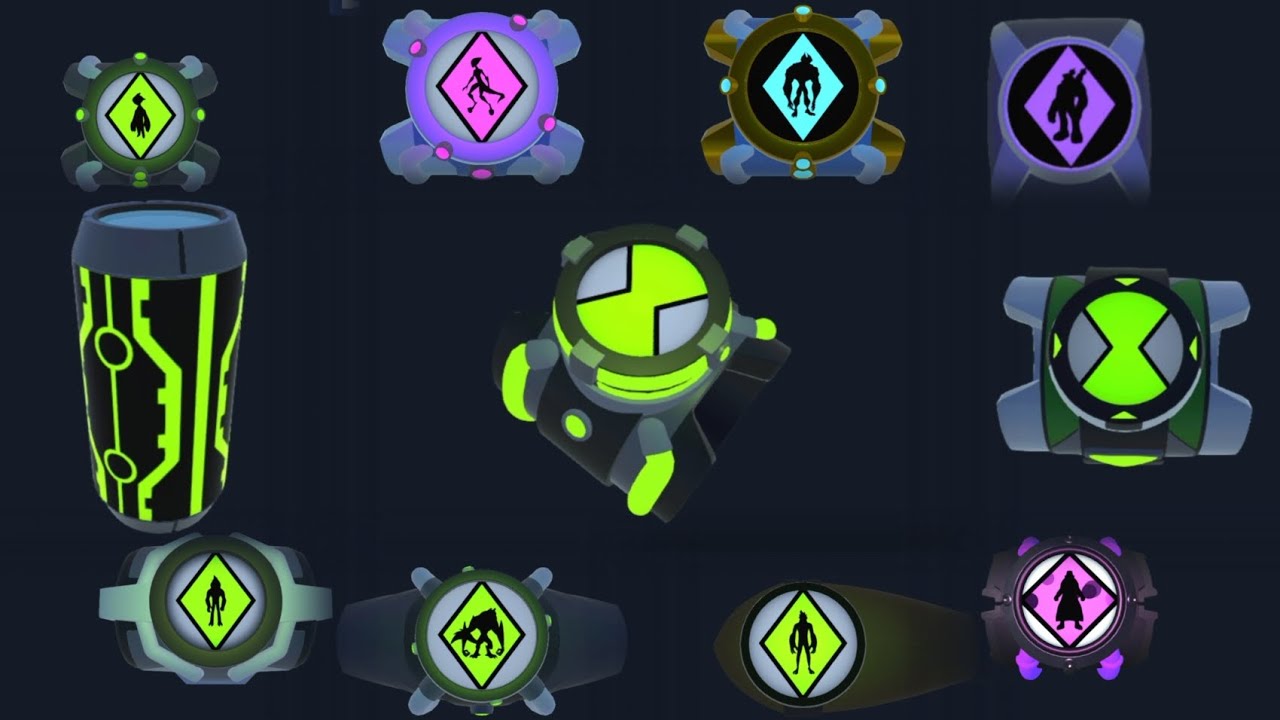All types of Prototype Omnitrix In Ben 10 Universe #ben10classic #omnitrix #treanding #viral #ben10