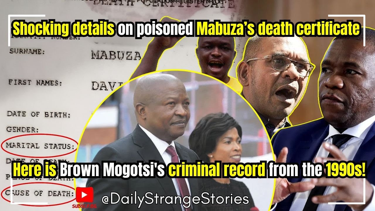 Shocking details on poisoned David Mabuza's death certificate: Fight over his death and R44 million