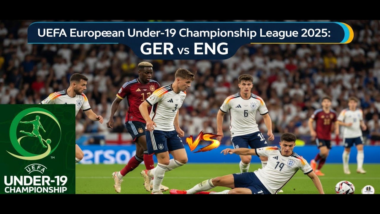GER vs ENG U19 ⚔️ UEFA U19 2025 Prediction | Full Match