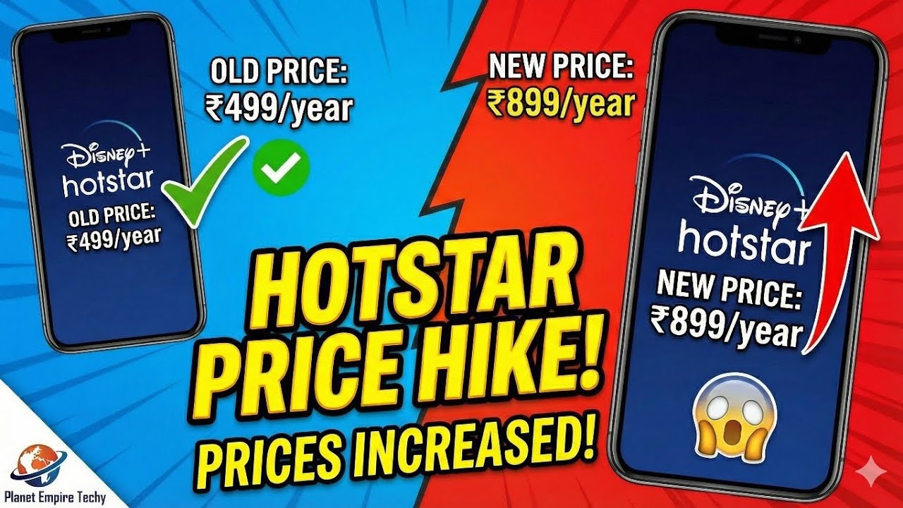 JioHotstar Price Hike! 😱 | New Plans Explained | Planet Empire Techy