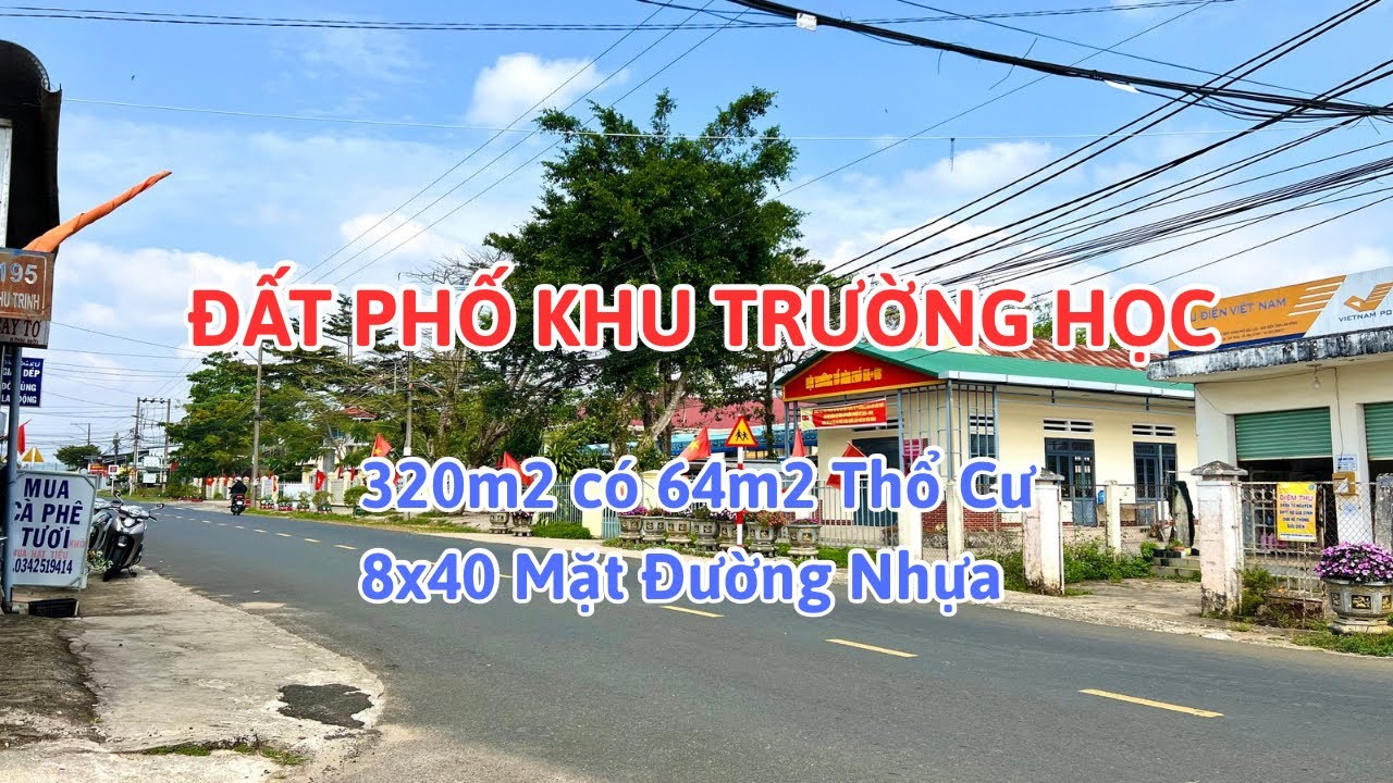 🔴(672) Đât Phố Mà Ngang 8m Xây Nhà Quá Đẹp | Bất Động Sản Bảo Lộc
