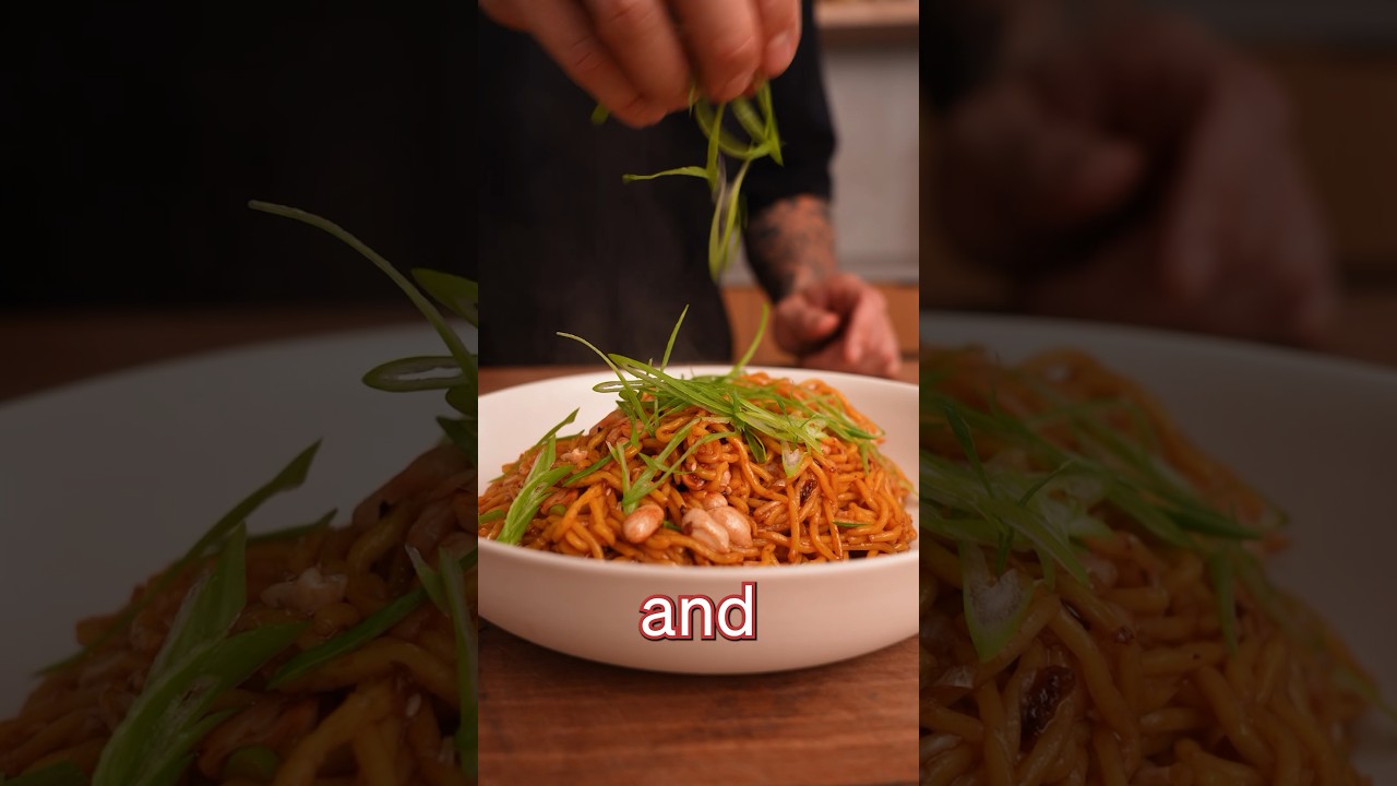 Sweet and Spicy Noodles In under 20 minutes 🍜