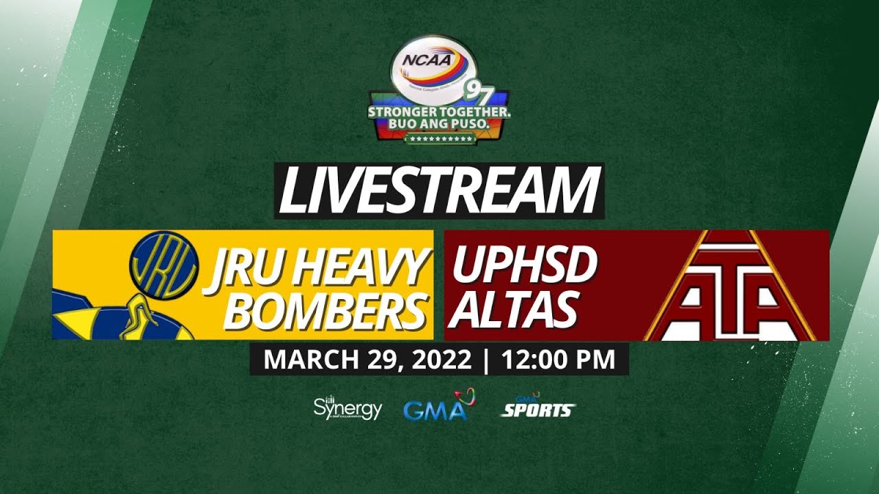 NCAA Season 97: JRU Heavy Bombers vs. Perpetual Altas (Men's Basketball)