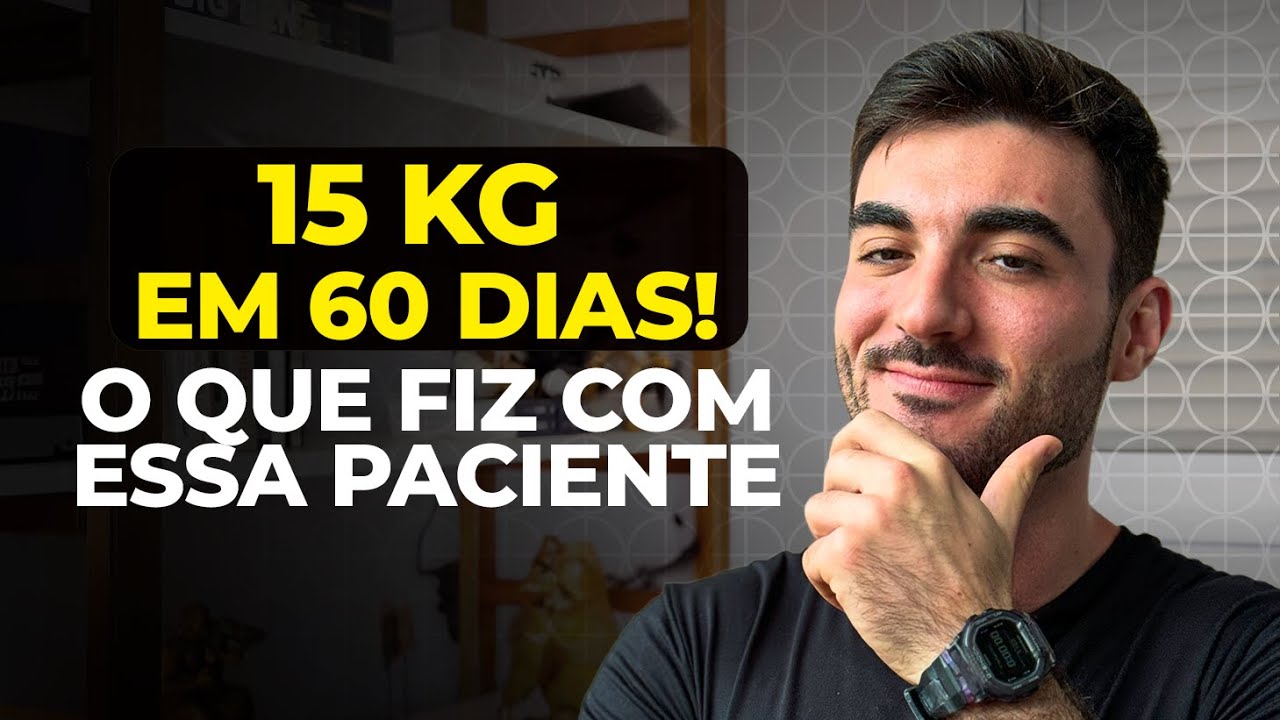 Como minha paciente perdeu 15kg em 2 meses (sem academia)