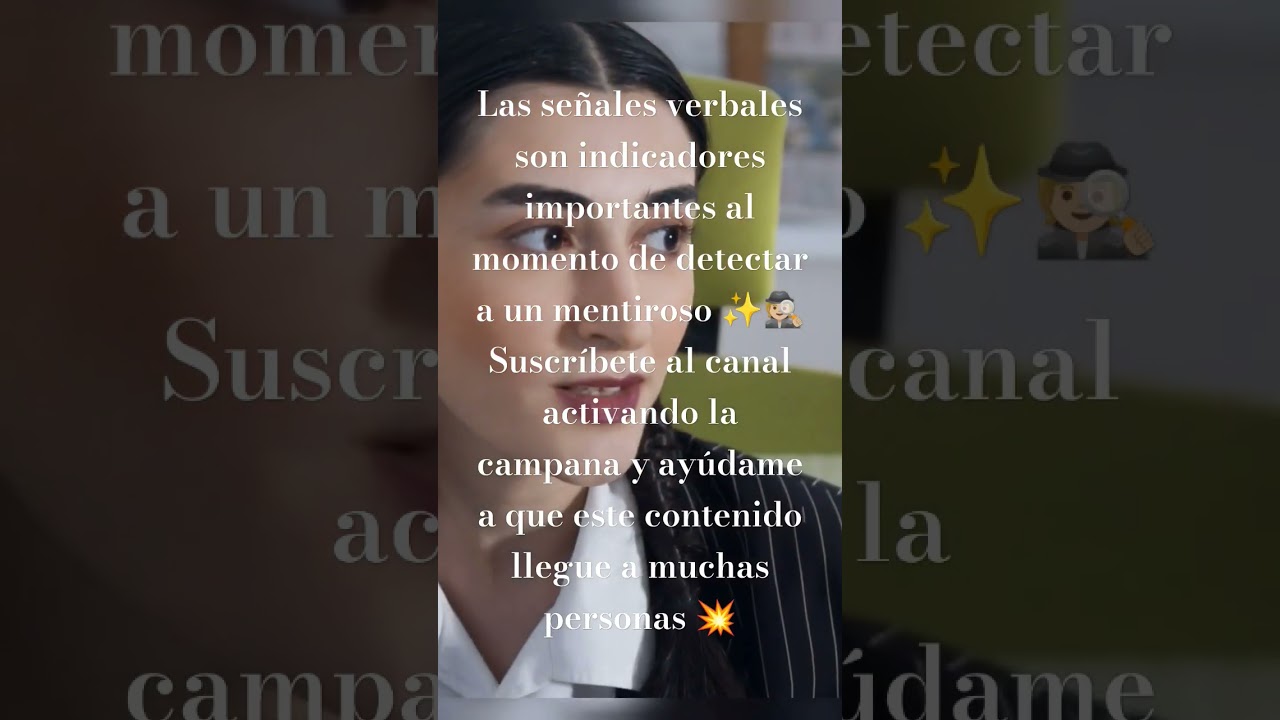Se&ntilde;ales Verbales 🕵🏼✨ #verdadrevelada #se&ntilde;ales #crecimientopersonal