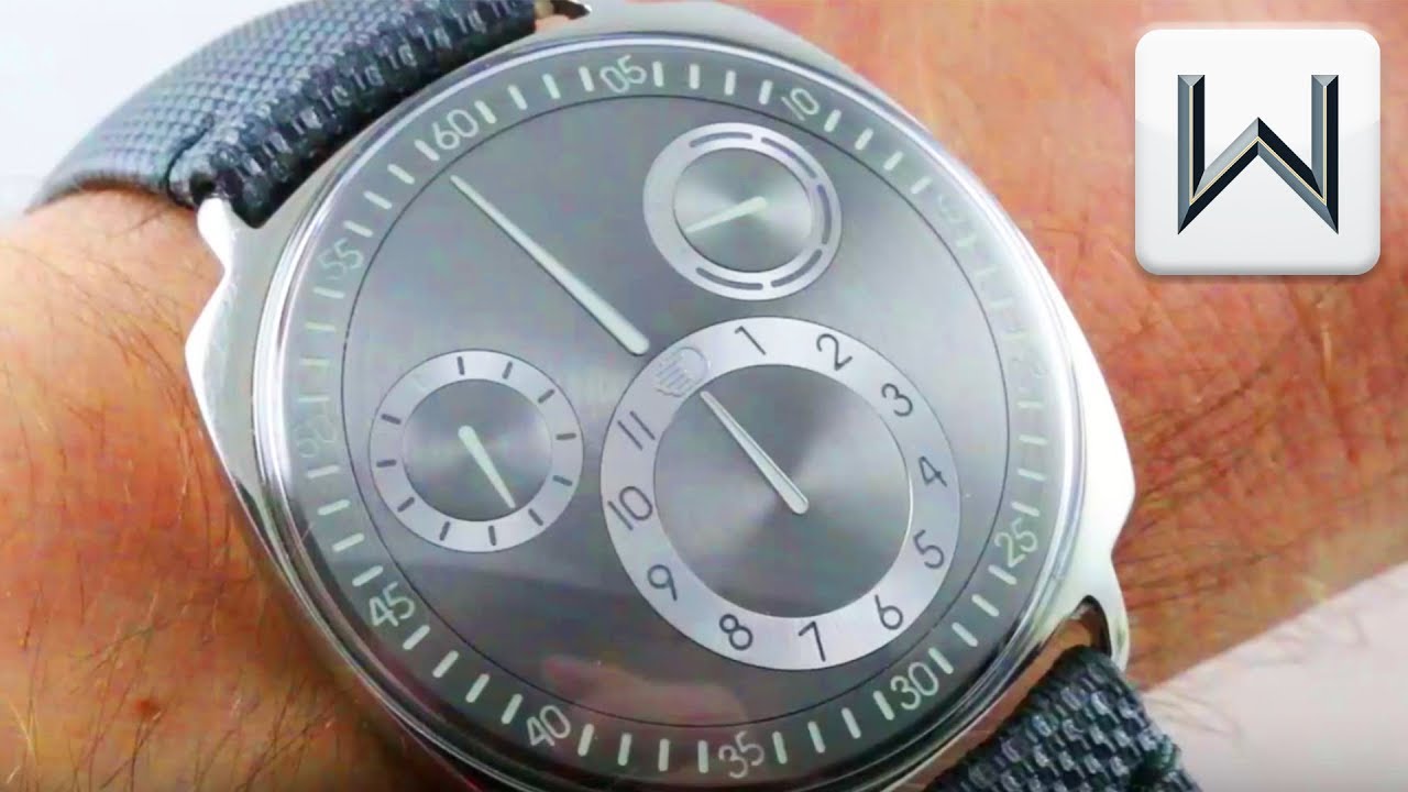 Ressence TYPE 1 Squared Ruthenium TYPE 1RS Luxury Watch Review