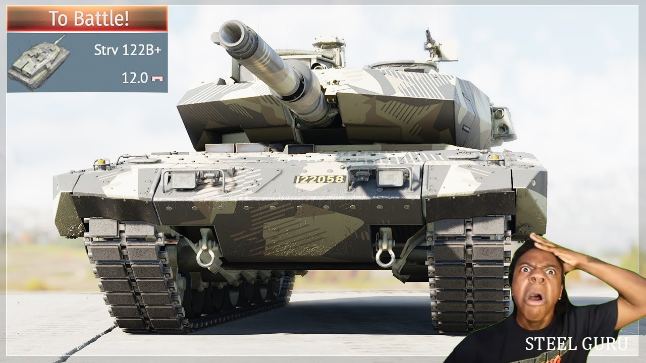 I finally GRINDED Strv 122B+! 💥💥💥 Incredibly DIFFICULT grind 410K exp💀⌛