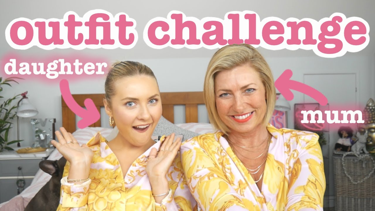 MUM VS DAUGHTER mother’s day OUTFIT CHALLENGE!! matching outfits?!