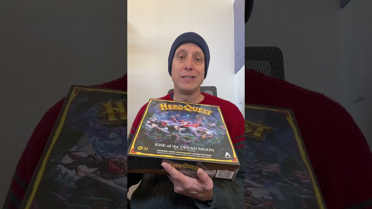 HeroQuest Rise of The Dread Moon Quest Pack, Requires HeroQuest Game System