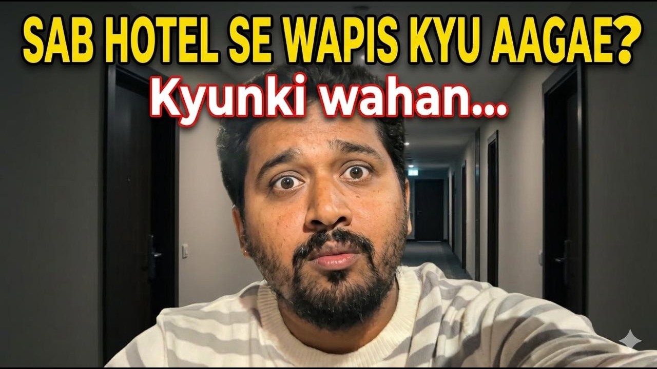 Sab Log Hotel Se Wapis Kyu Aagae😦 | Day 20/30 daily vlog challenge