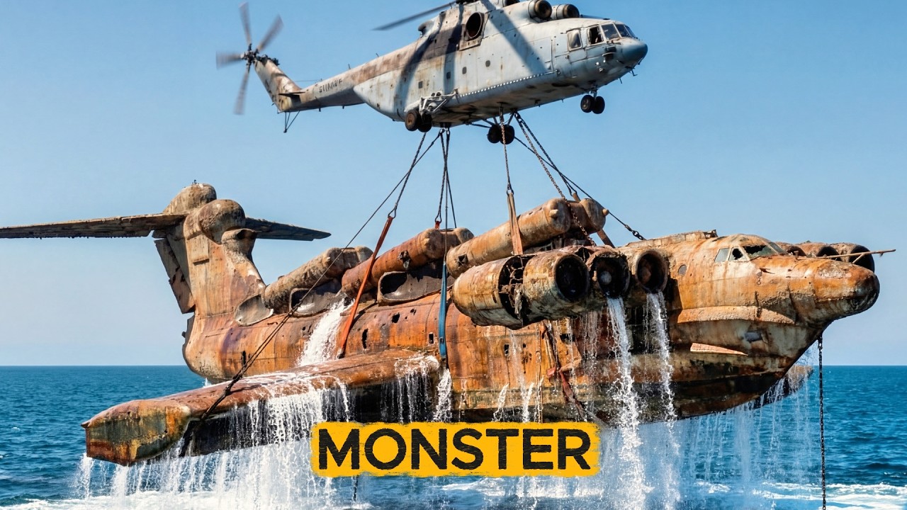 Das Monster der Kaspischen See – Eine Bergung der Superlative