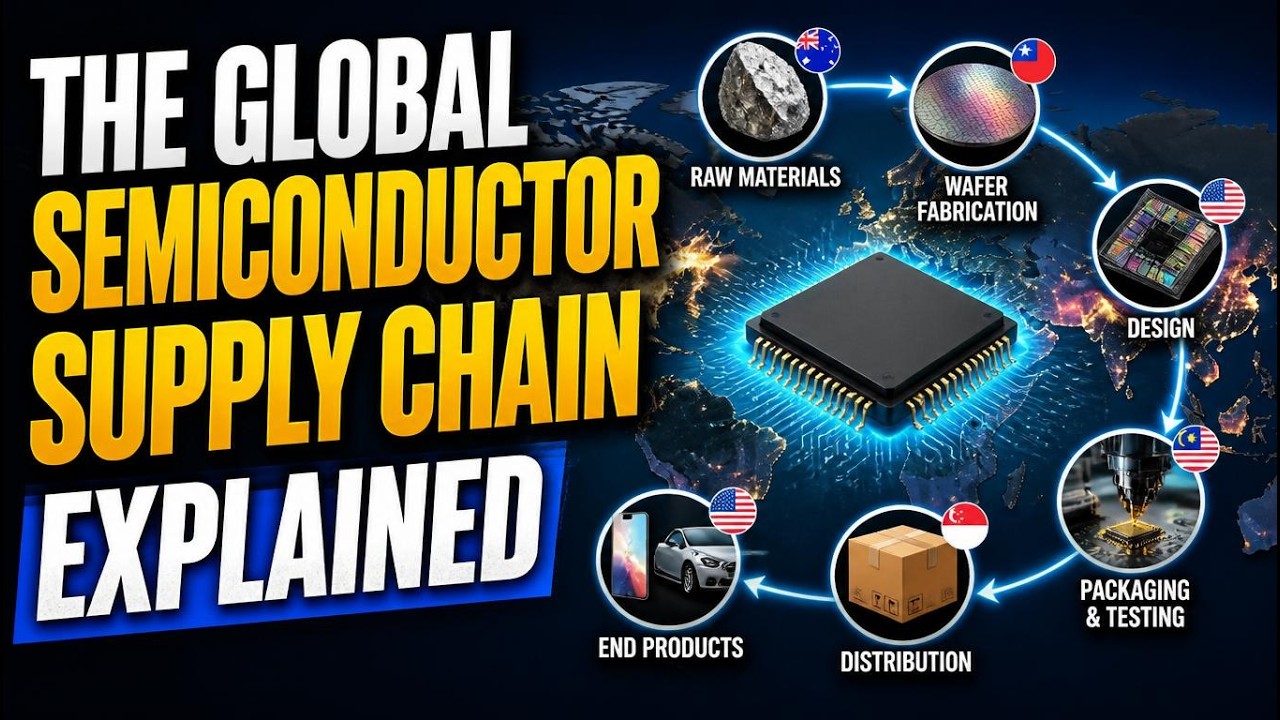 The Global Semiconductor Supply Chain Explained (10 Minutes)