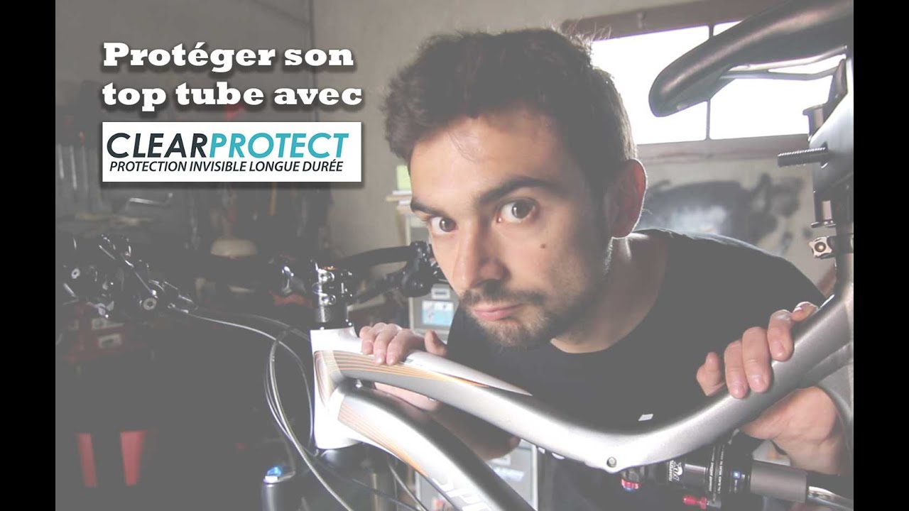 Film protecteur Clearprotect sur ton toptube de VTT - Suivez le guide