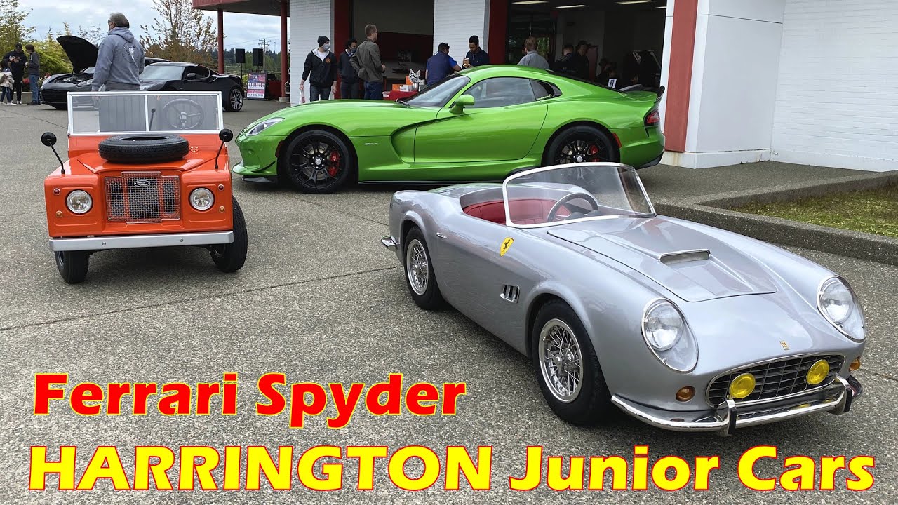 #40 Harrington Junior Car | Ferrari Spyder в автомастерской Griot's Garage в Такоме, штат Вашингт...