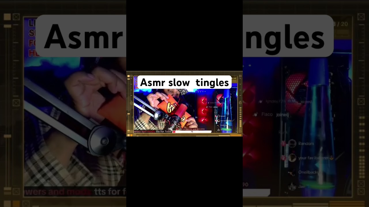 Asmr slow tingles #oneilasmr #tinglesasmr #explore #foryou #asmrrelaxingvideos