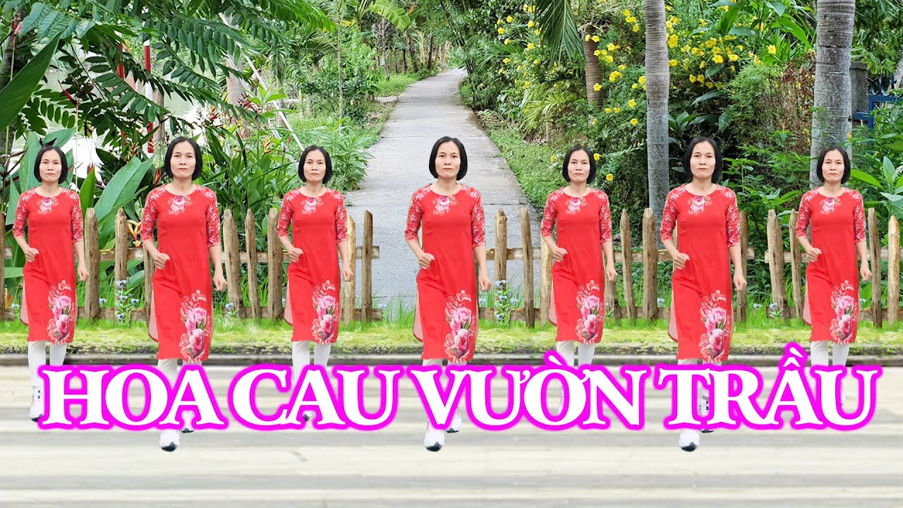 Hoa Cau Vườn Trầu | Bài Nhảy Mới Cực Hay | Nhóm Nhảy Sắc Màu | Dân Vũ | Khiêu Vũ Thể Thao | VN360
