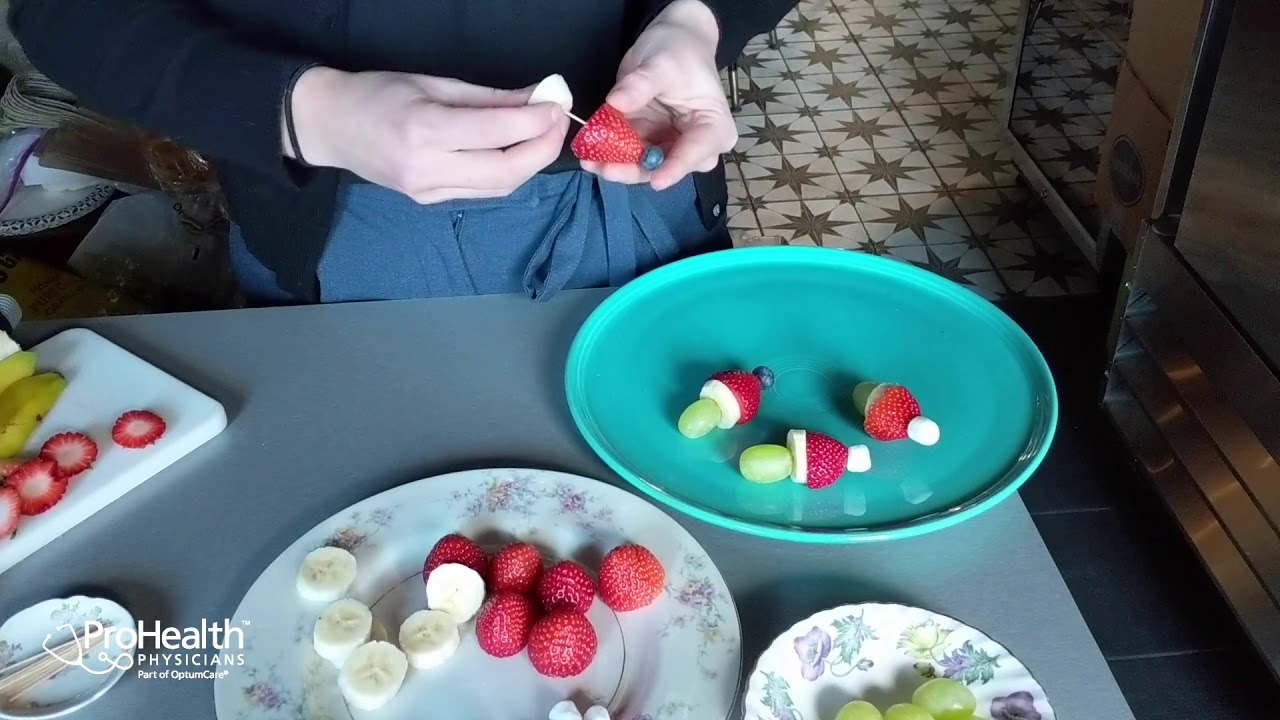 Grinch Fruit Kabobs