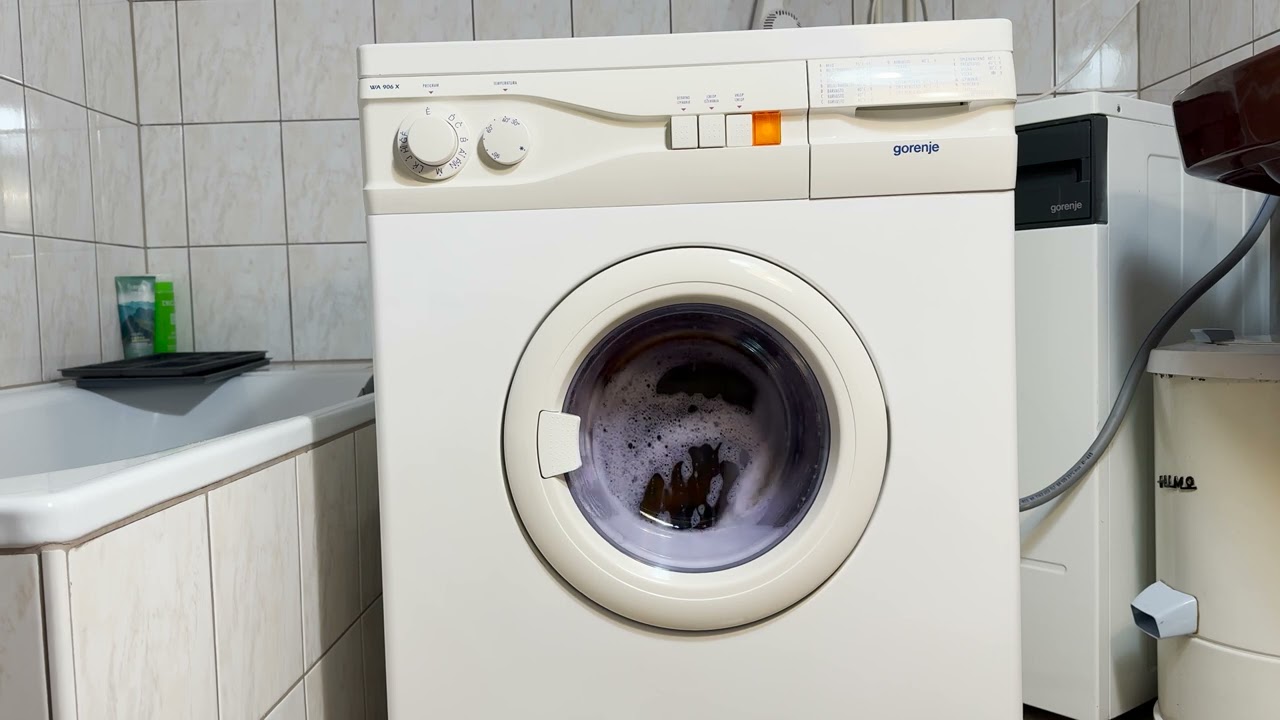 Gorenje WA906X Washing Machine Restoration - Wash Cycle