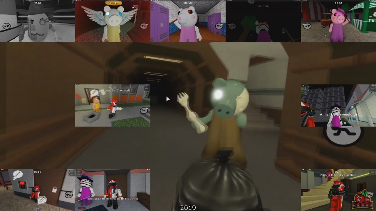 [8000 SUB SPECIAL!] (V3) Roblox Piggy Jumpscares - Sparta Time Traveling Remix! (ft. Cherribo)