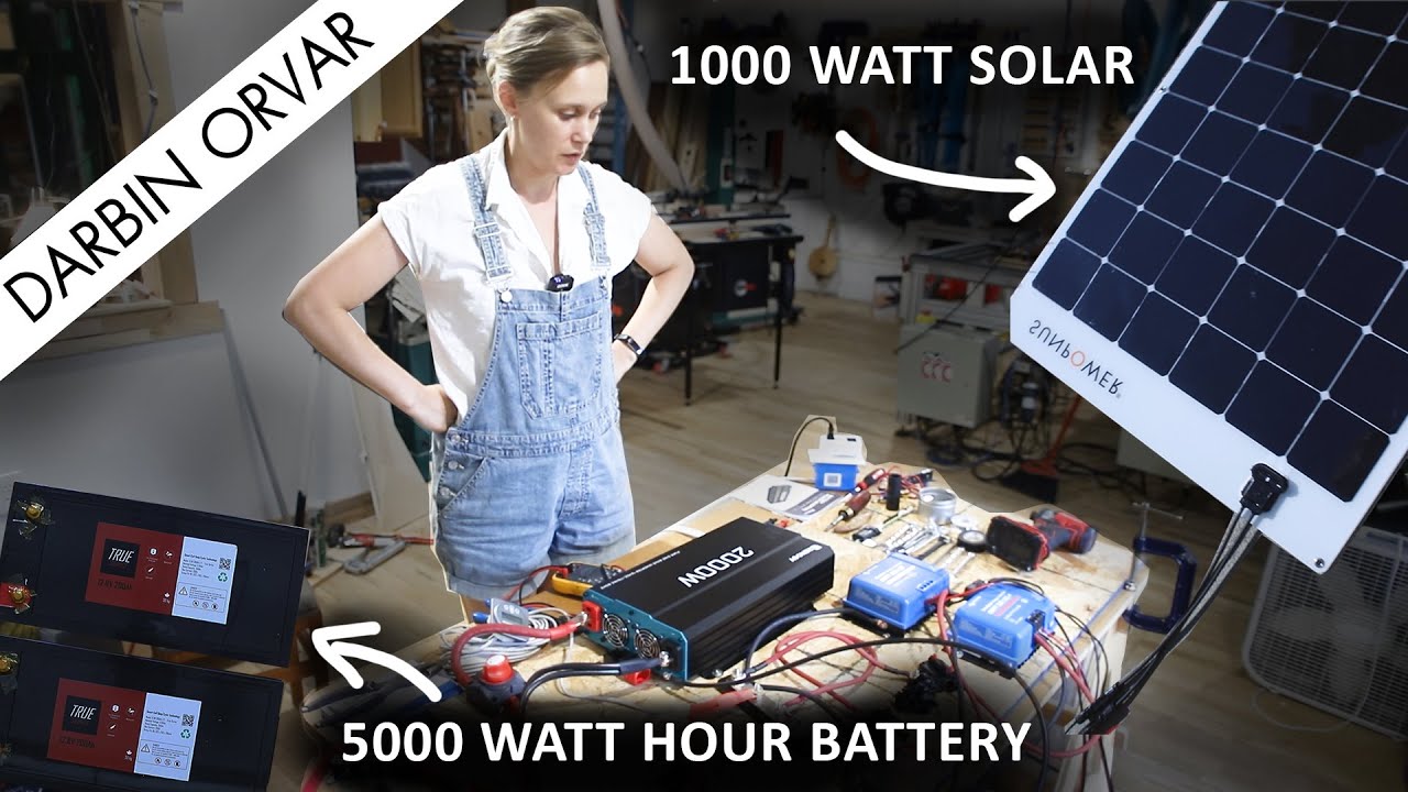 TearDrop Camper LiFePO4 & Solar Electrical System