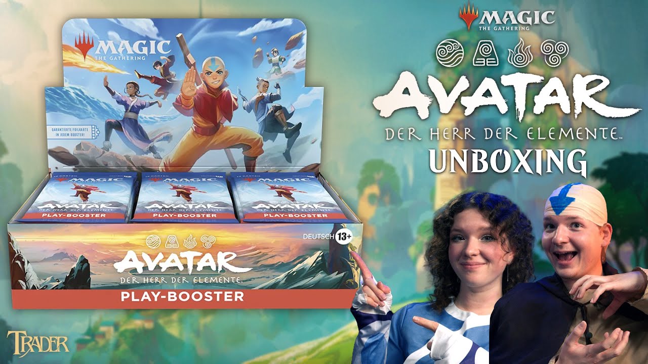 MTG Avatar: The Last Airbender Play Booster Display Opening deutsch | Magic the Gathering | Trader