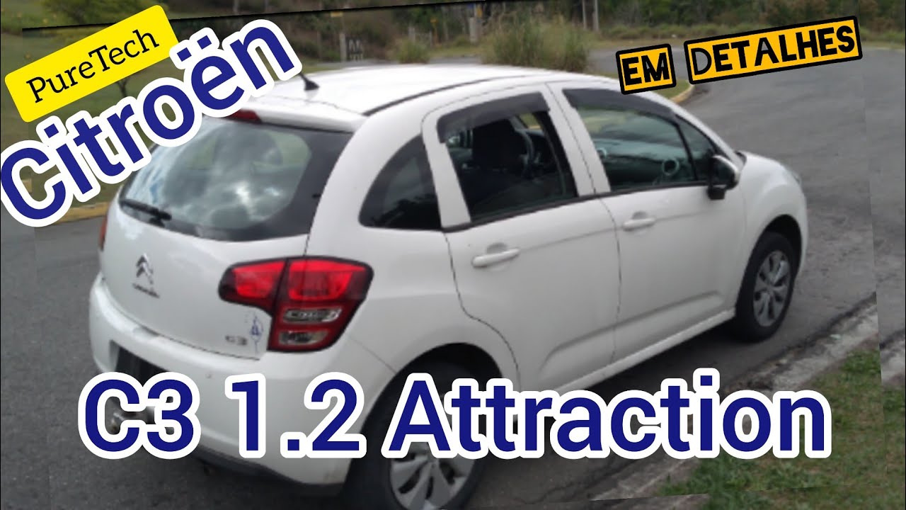 Avaliação Citroën C3 1.2 12v Attraction em detalhes + test drive