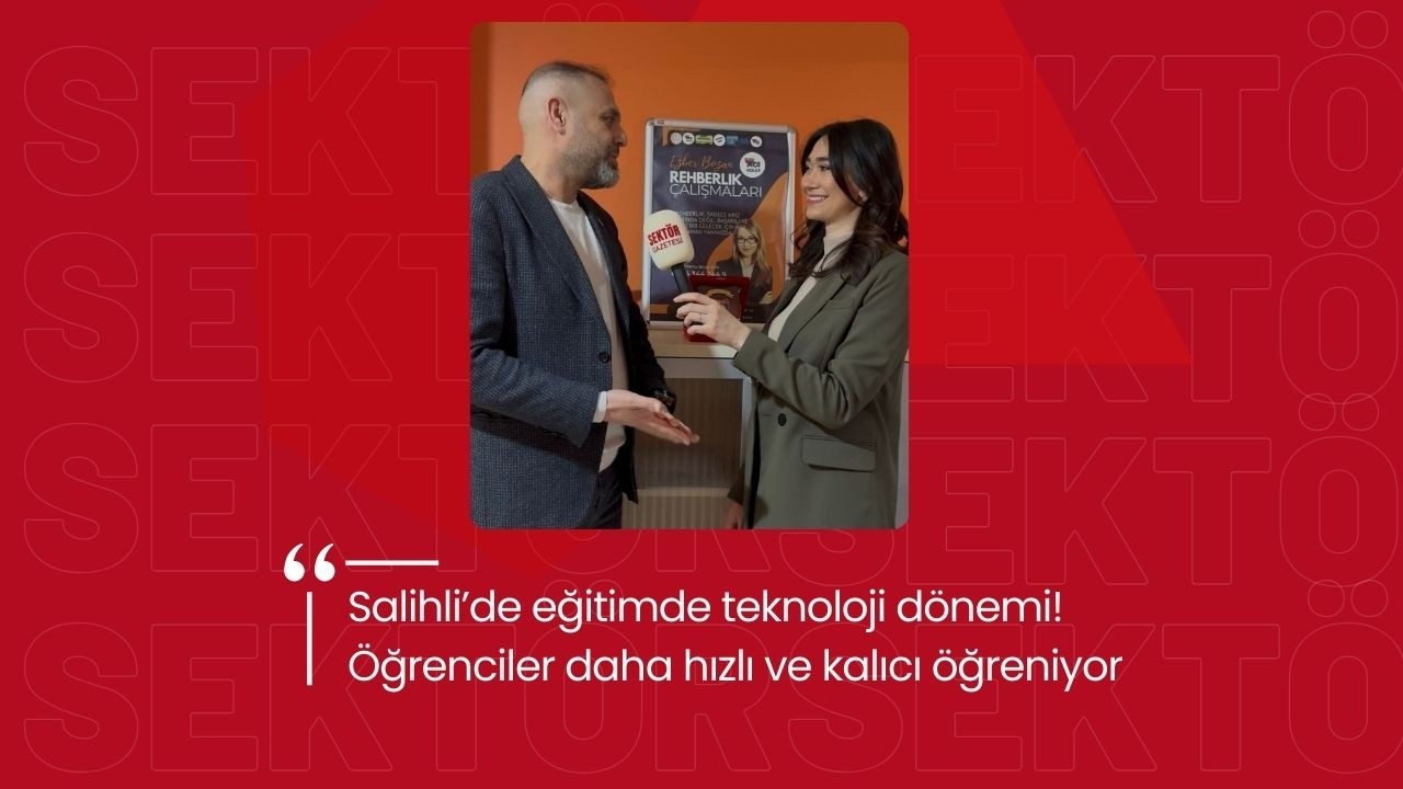 Salihli’de eğitimde teknoloji dönemi! Öğrenciler daha hızlı ve kalıcı öğreniyor