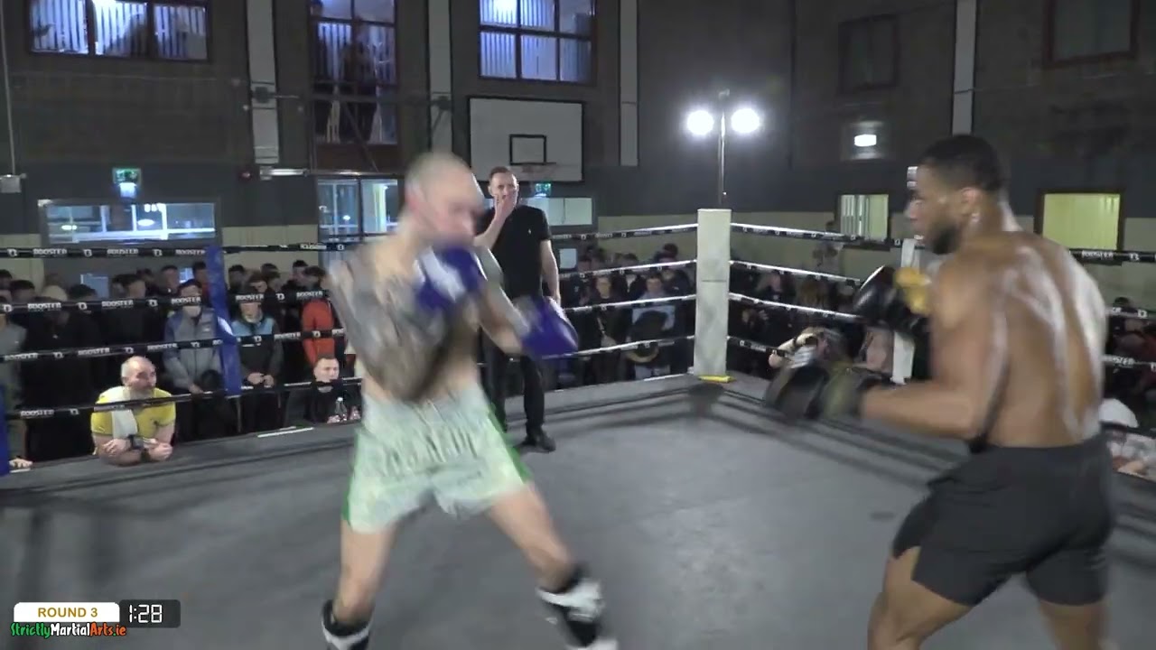 Paulie O&rsquo;Brien vs Gerald Jones - Arena Kickboxing 2