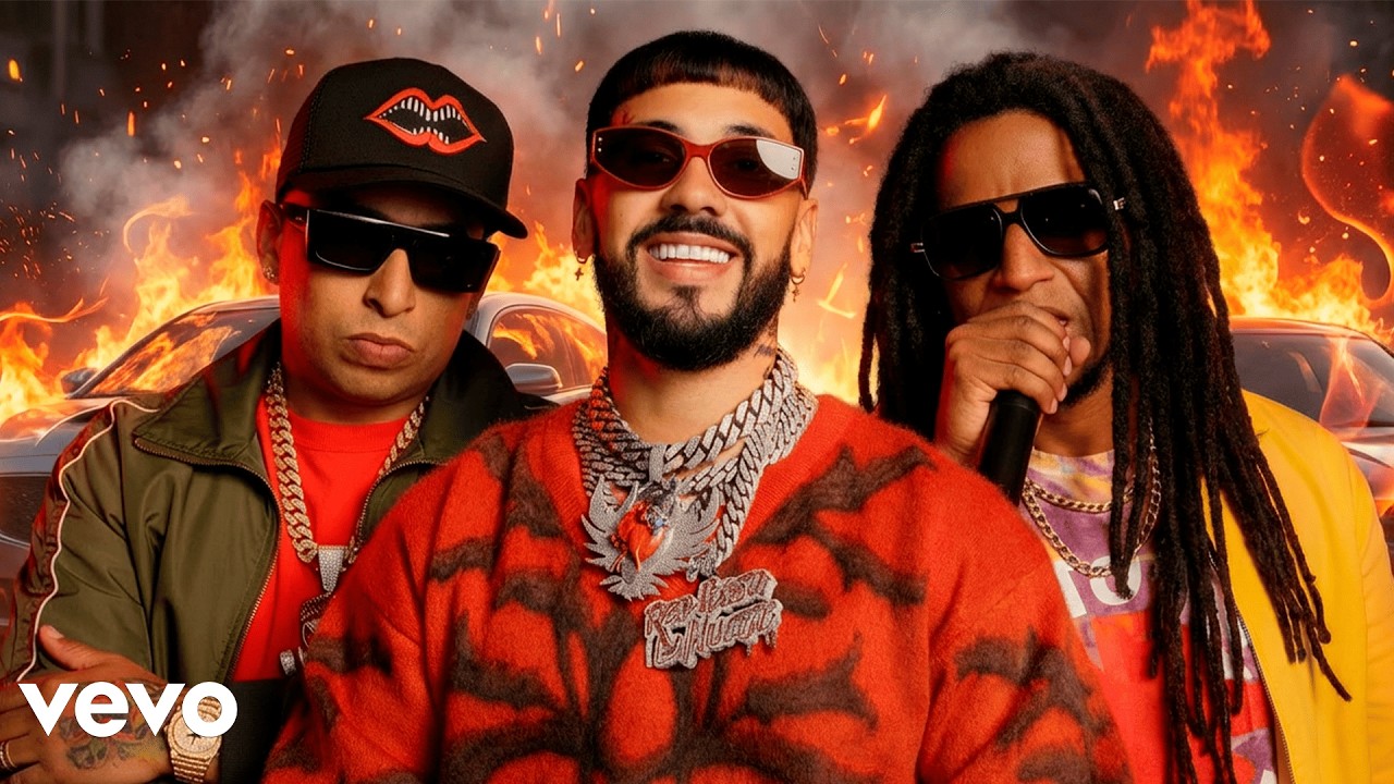 Anuel AA, Ñengo Flow, Tego Calderon - Te Delatas (Official Music Video)