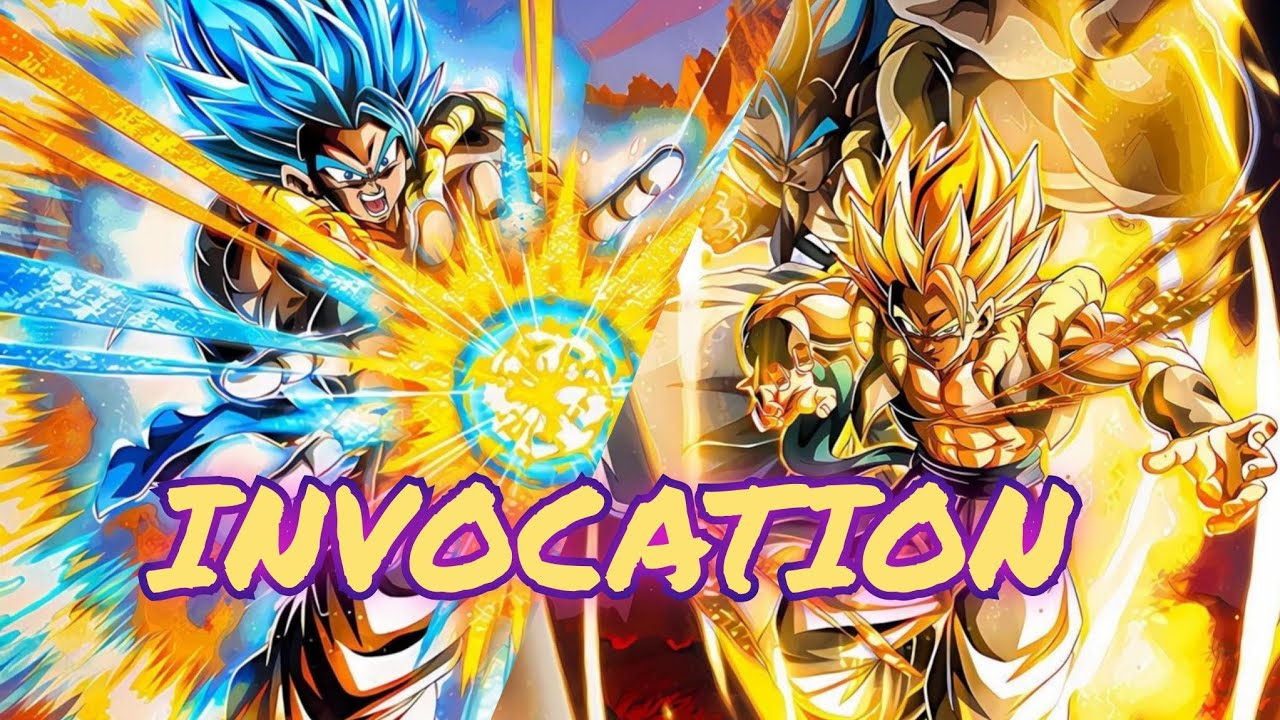 INVOCATION gogeta ssj LR 9 ans incroyable pluie de LR