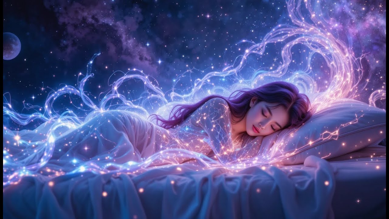 Fall Into Deep Sleep | Harmonize with the Moon & 528Hz