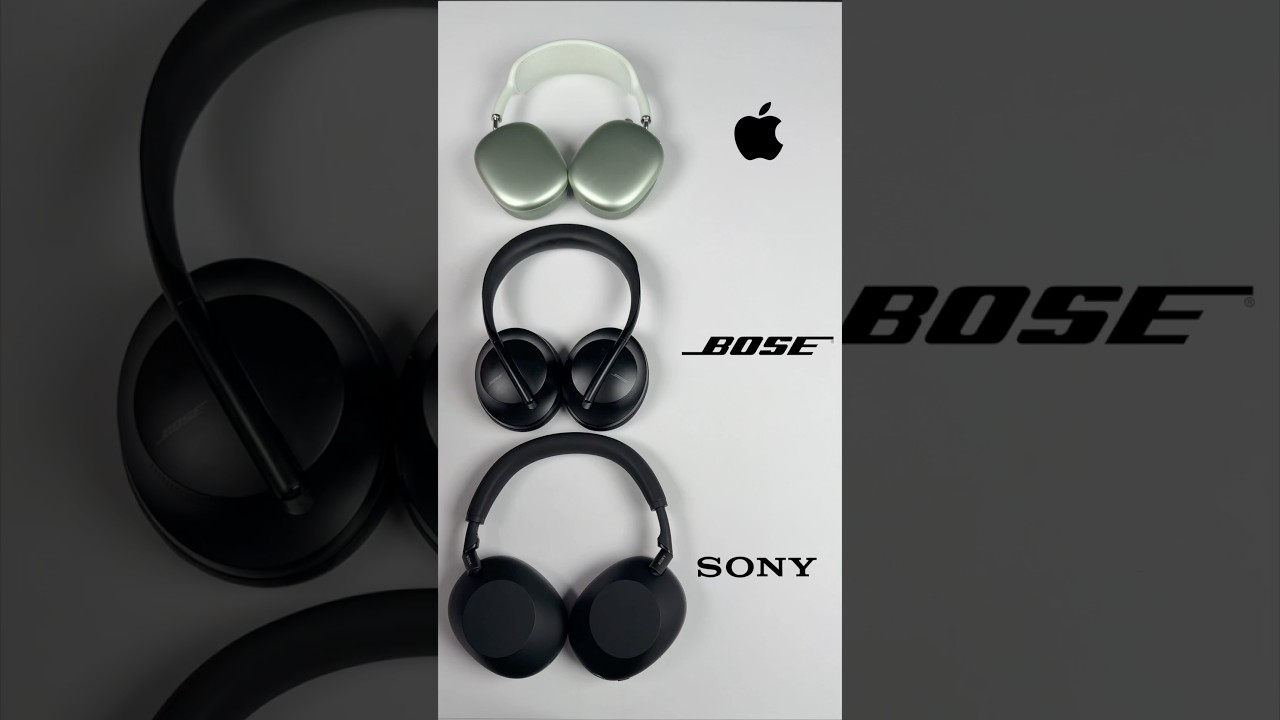 NEW Sony XM6 vs. Apple AirPods Max vs. Bose